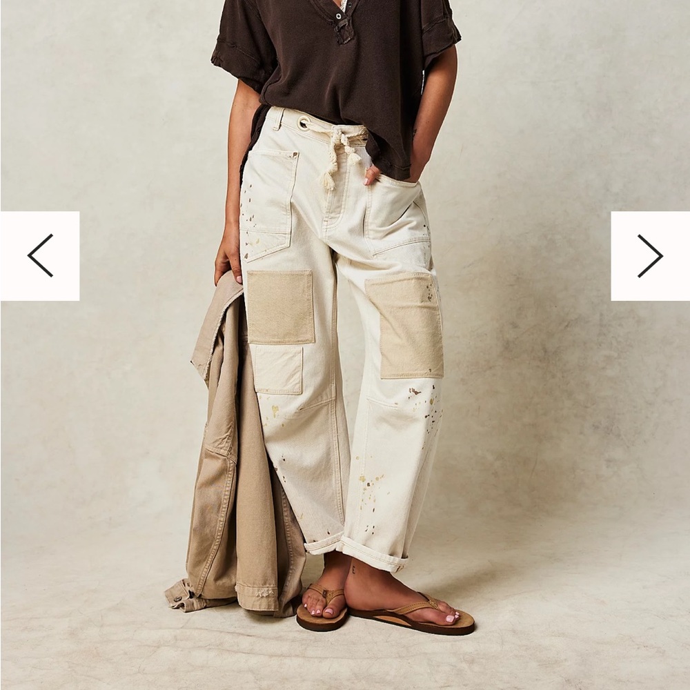 We The Free Moxie Pull-On Barrel Jeans